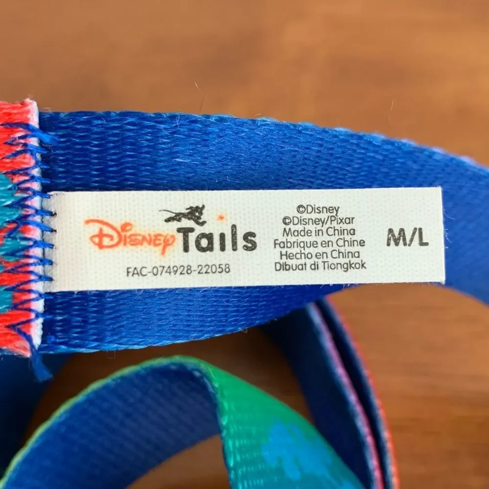 Disney pride tails collection rainbow Mickey Mouse dog leash size medium / large